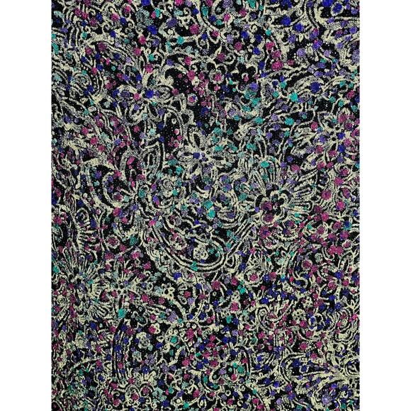 Alex tank top and jacket formal party purple teal sparkle - Picture 5 of 16